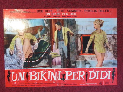 BOY, DID I GET A NUMBER WRONG - B ITALIAN FOTOBUSTA POSTER ELKE SOMMER 1966