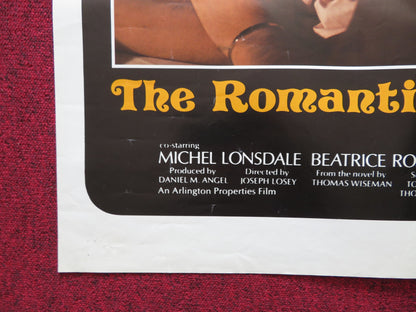 THE ROMANTIC ENGLISHWOMAN FOLDED US ONE SHEET POSTER MICHAEL CAINE 1975