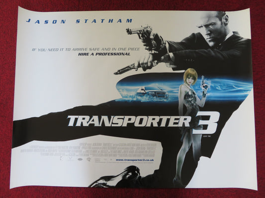 TRANSPORTER 3 UK QUAD (30"x 40") ROLLED POSTER JASON STATHAM N. RUDAKOVA 2008