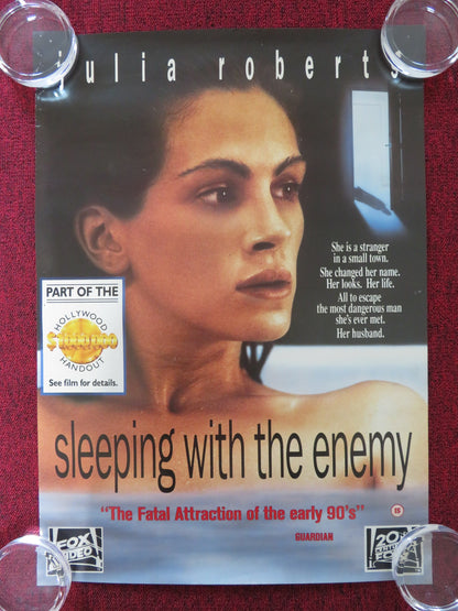 SLEEPING WITH THE ENEMY VHS VIDEO POSTER JULIA ROBERTS PATRICK BERGIN  1991