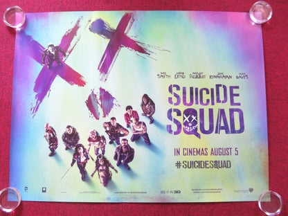 SUICIDE SQUAD UK QUAD (30"x 40") ROLLED POSTER WILL SMITH MARGOT ROBBIE 2016