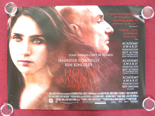 HOUSE OF SAND AND FOG UK QUAD (30"x 40") ROLLED POSTER BEN KINGSLEY 2003