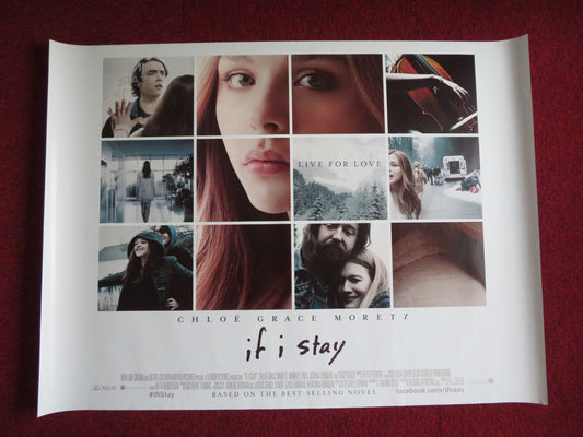 IF I STAY UK QUAD (30"x 40") ROLLED POSTER CHLOE GRACE MORETZ MIREILLE ENOS 2014