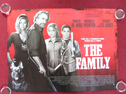 THE FAMILY UK QUAD (30"x 40") ROLLED POSTER ROBERT DE NIRO M. PFEIFFER  2013