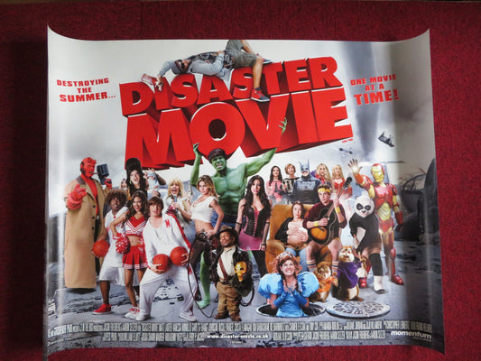 DISASTER MOVIE UK QUAD (30"x 40") ROLLED POSTER KIM KARDASHIAN WEST 2008