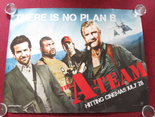 THE A-TEAM UK QUAD ROLLED POSTER LIAM NEESON BRADLEY COOPER 2010