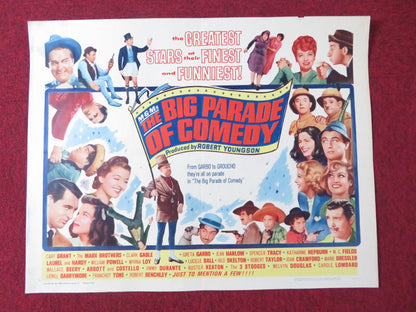 THE BIG PARADE OF COMEDY HALF SHEET (22"x 28") POSTER C. GRANT CLARK GABLE 1964