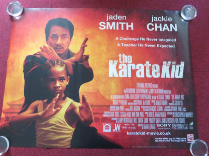 THE KARATE KID UK QUAD ROLLED POSTER JADEN SMITH JACKIE CHAN 2010