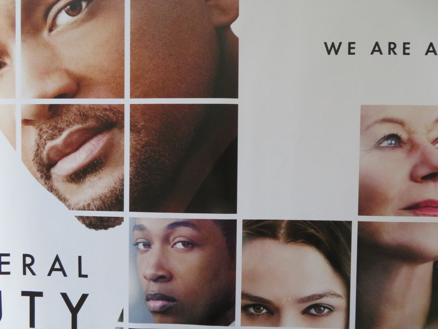 COLLATERAL BEAUTY UK QUAD (30"x 40") ROLLED POSTER WILL SMITH EDWARD NORTON 2016