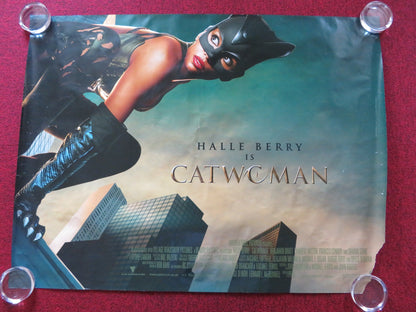 CATWOMAN UK QUAD (30"x 40") ROLLED POSTER HALLE BERRY BENJAMIN BRATT 2004