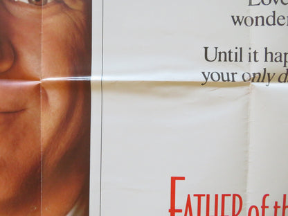 FATHER OF THE BRIDE UK QUAD POSTER FOLDED STEVE MARTIN DIANE KEATON 1991