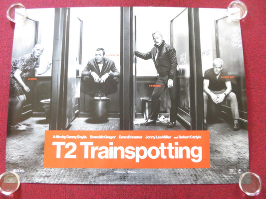 T2 TRAINSPOTTING UK QUAD (30"x 40") ROLLED POSTER EWAN MCGREGOR 2017