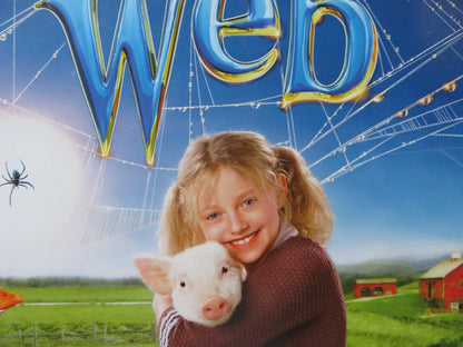 CHARLOTTE'S WEB UK QUAD (30"x 40") ROLLED POSTER DAKOTA FANNING J. ROBERTS 2006