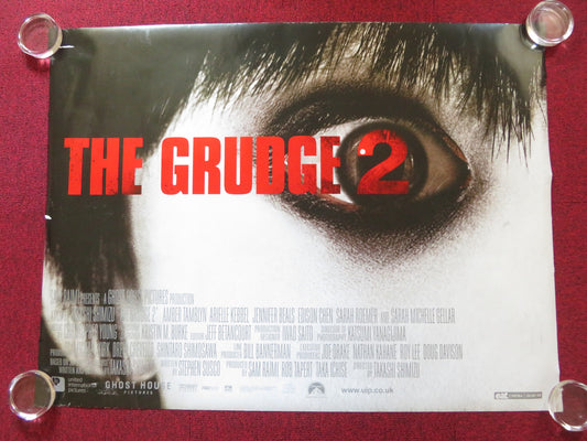 THE GRUDGE 2 UK QUAD (30"x 40") ROLLED POSTER SARAH MICHELLE GELLAR 2006