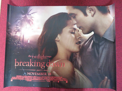 THE TWILIGHT SAGA: BREAKING DAWN PART 1 -B UK QUAD (30"x 40") ROLLED POSTER 2011