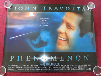 PHENOMENON UK QUAD ROLLED POSTER JOHN TRAVOLTA KYRA SEDGWICK 1996