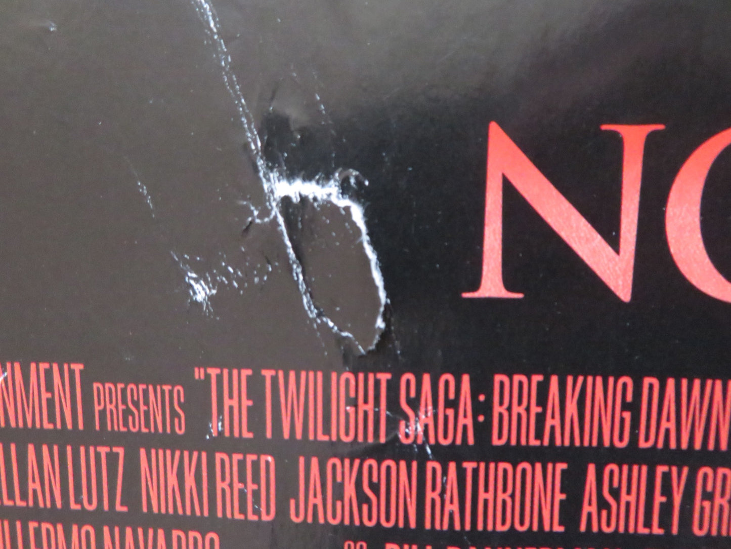 THE TWILIGHT SAGA: BREAKING DAWN PART 1 -B UK QUAD (30"x 40") ROLLED POSTER 2011