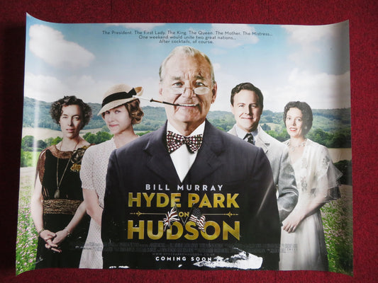 HYDE PARK ON HUDSON UK QUAD (30"x 40") ROLLED POSTER BILL MURRAY  COLMAN 2012