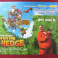 OVER THE HEDGE - A UK QUAD ROLLED POSTER BRUCE WILLIS STEVE CARELL 2006