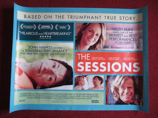 THE SESSIONS UK QUAD (30"x 40") ROLLED POSTER JOHN HAWKES HELEN HUNT 2012