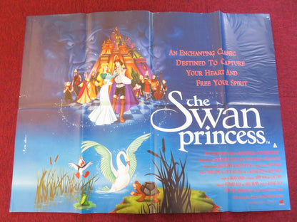 THE SWAN PRINCESS UK QUAD POSTER FOLDED RICHARD JACK PALANCE JOHN CLEESE 1994