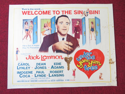 UNDER THE YUM YUM TREE HALF SHEET (22"x 28") POSTER JACK LEMMON DEAN JONES 1963