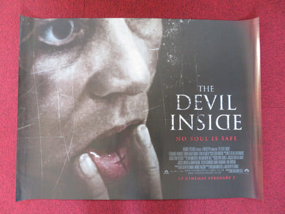 THE DEVIL INSIDE UK QUAD (30"x 40") ROLLED POSTER FERNANDA ANDRADE 2012