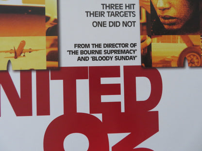 UNITED 93 UK QUAD (30"x 40") ROLLED POSTER J. J. JOHNSON GARY COMMOCK 2006