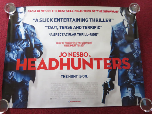 HEADHUNTERS UK QUAD ROLLED POSTER AKSEL HENNIE SYNNOVE MACODY LUND 2011