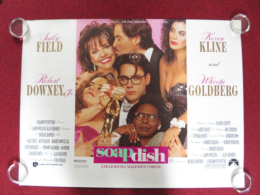 SOAPDISH UK QUAD (30"x 40") ROLLED POSTER ROBERT DOWNEY JR. KEVIN KLINE 1991