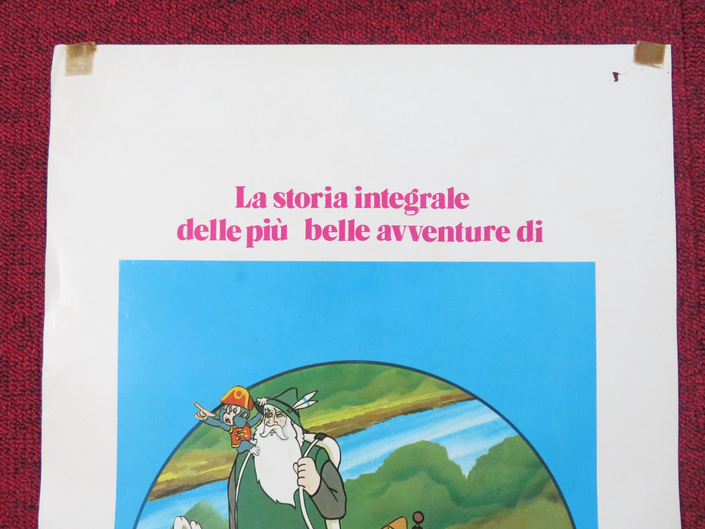 LITTLE REMI AND FAMOUS DOG CAPI ITALIAN LOCANDINA POSTER HECTOR MALOT 1970