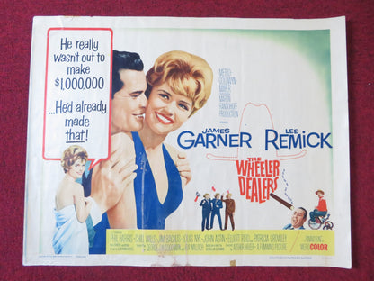 THE WHEELER DEALERS HALF SHEET (22"x 28") POSTER JAMES GARNER LEE REMICK 1963