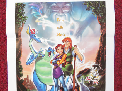 QUEST FOR CAMELOT ITALIAN LOCANDINA POSTER JESSALYN GILSIG GARY OLDMAN 1998