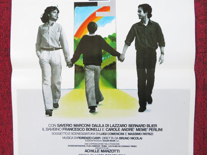 EUGENIO ITALIAN LOCANDINA POSTER SAVERIO MARCONI FRANCESCO BONELLI 1980