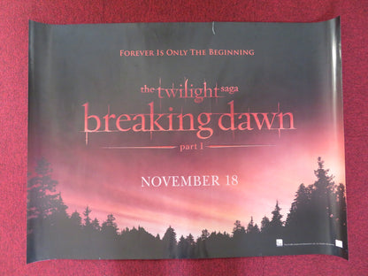 THE TWILIGHT SAGA: BREAKING DAWN - PART 1 - A QUAD (30"x 40") ROLLED POSTER 2011