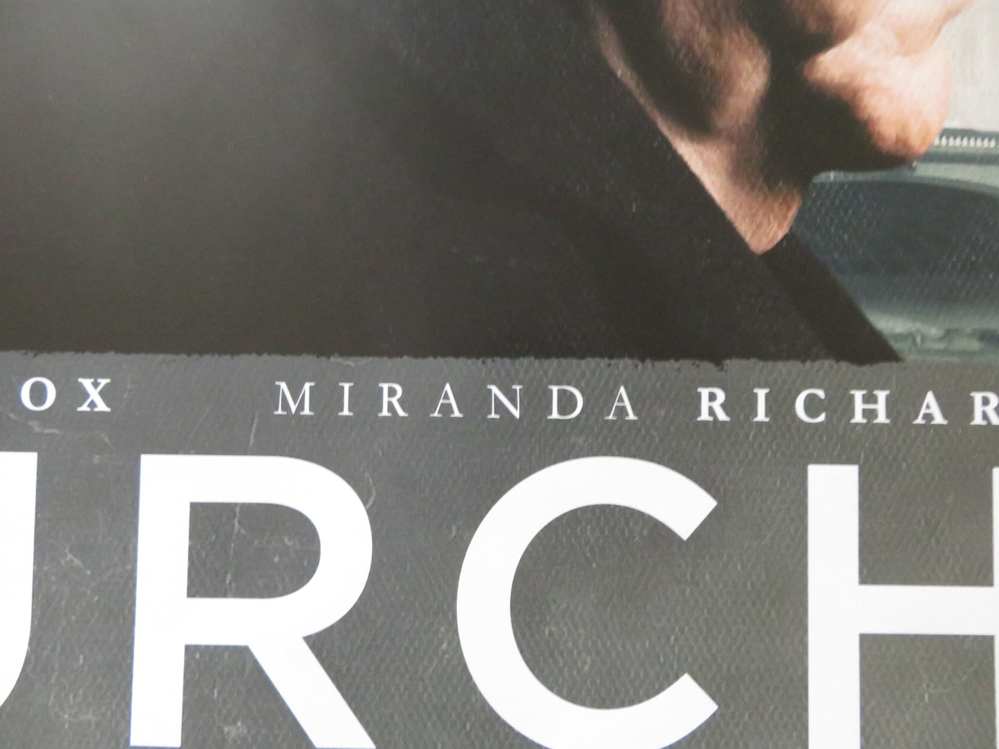 CHURCHILL UK QUAD ROLLED POSTER BRIAN COX MIRANDA RICHARDSON 2017