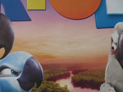 RIO 2 - B UK QUAD (30"x 40") ROLLED POSTER JAKE T. AUSTIN CARLINHOS BROWN 2014