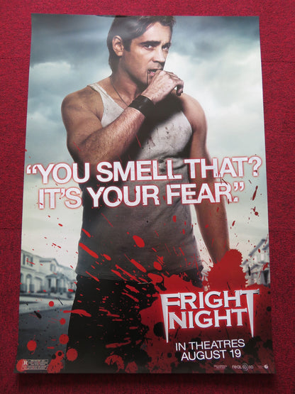 FRIGHT NIGHT - A US ONE SHEET ROLLED POSTER COLIN FARRELL TONI COLLETTE 2011