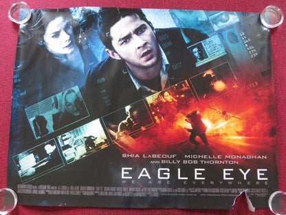 EAGLE EYE QUAD (30"x 40") ROLLED POSTER SHIA LABEOUF MICHELLE MONAGHAN 2008