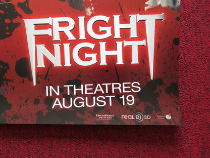 FRIGHT NIGHT - A US ONE SHEET ROLLED POSTER COLIN FARRELL TONI COLLETTE 2011