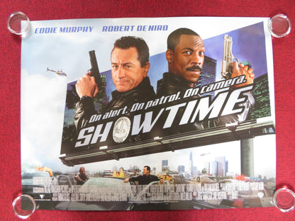 SHOWTIME UK QUAD (30"x 40") ROLLED POSTER EDDIE MURPHY ROBERT DENIRO 2002