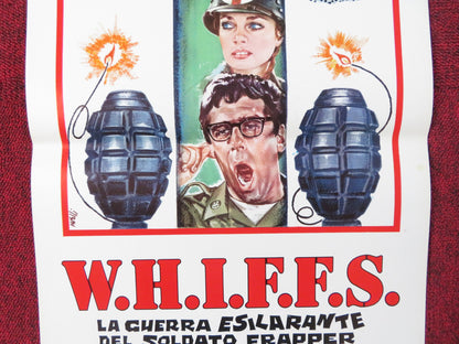 WHIFFS ITALIAN LOCANDINA POSTER ELLIOTT GOULD EDDIE ALBERT 1975