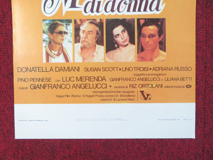 HONEY ITALIAN LOCANDINA POSTER CLIO GOLDSMITH CATHERINE SPAAK 1981