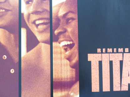 REMEMBER THE TITANS UK QUAD (30"x 40") ROLLED POSTER DENZEL WASHINGTON 2000