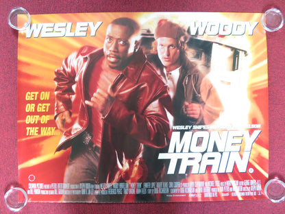 MONEY TRAIN UK QUAD (30"x 40") ROLLED POSTER WESLEY SNIPES WOODY HARRELSON 1995