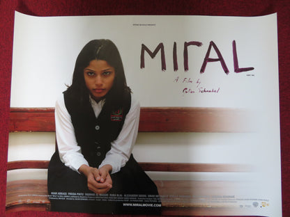 MIRAL UK QUAD (30"x 40") ROLLED POSTER HIAM ABBASS ASMA ALSHIUKHY 2010