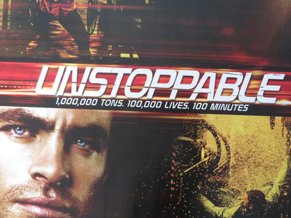 UNSTOPPABLE UK QUAD (30"x 40") ROLLED POSTER CHRIS PINE DENZEL WASHINGTON 2010