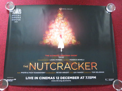 THE NUTCRACKER UK QUAD ROLLED POSTER ROYAL OPERA HOUSE LAURA MORERA 2019