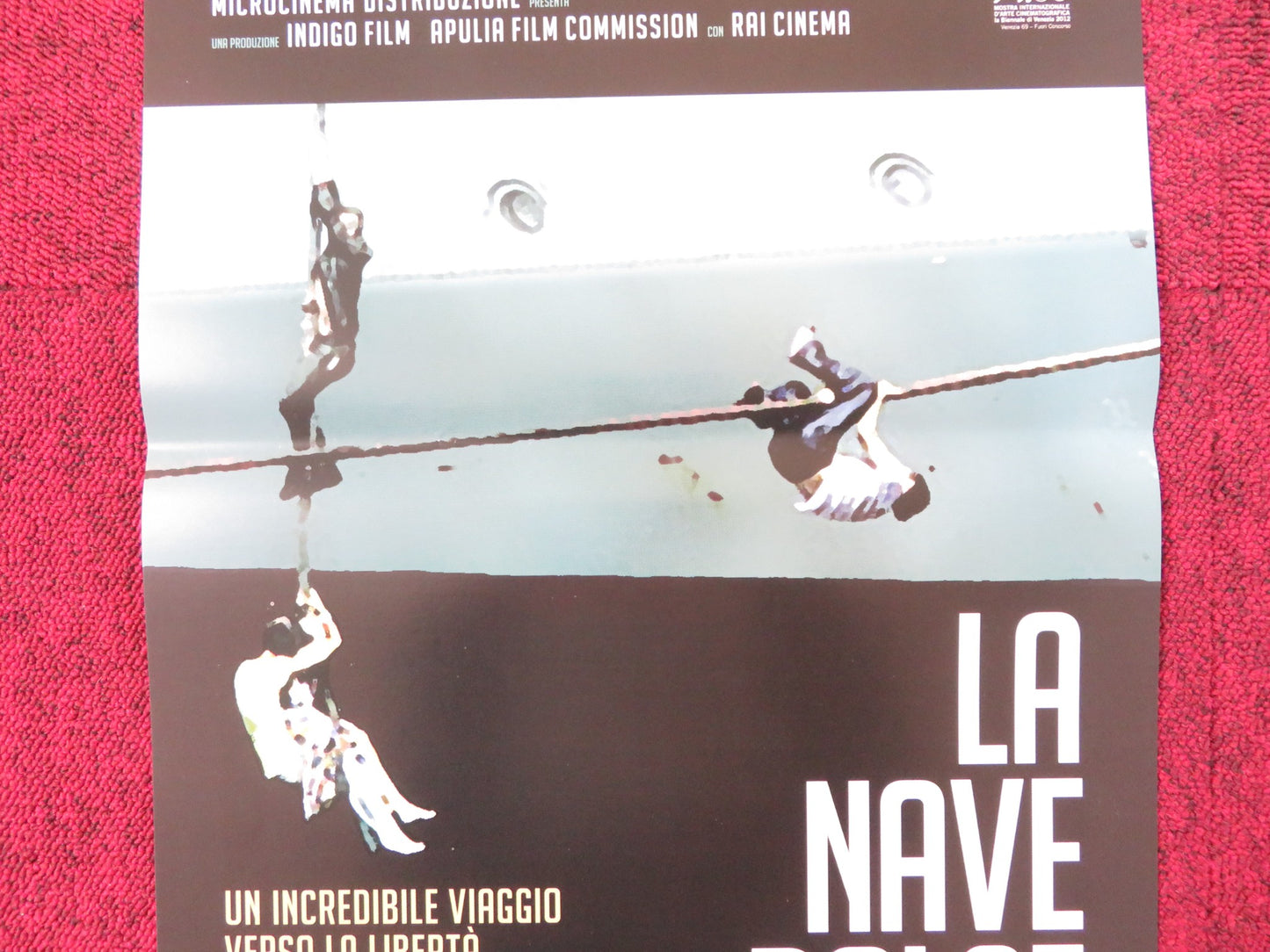 THE HUMAN CARGO ITALIAN LOCANDINA POSTER EVA KARAFILI AGRON SULA 2012