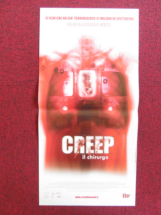 CREEP ITALIAN LOCANDINA POSTER VAS BLACKWOOD FRANKA POTENTE 2004